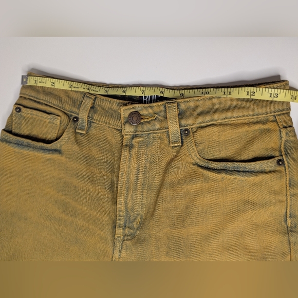 BDG Womens US 26 Mom High Rise Orange/Gold Acid Wash Jeans Preowned - Picture 9 of 13